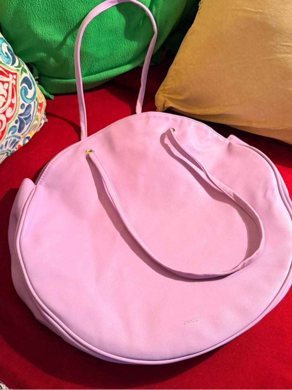 ban.do | Lilac Round Tote Bag